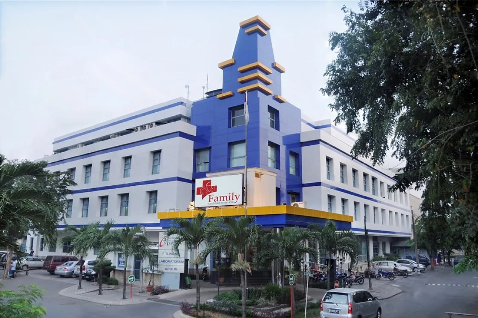 Eka Hospital and RSIA Family building at Pluit, Jakarta